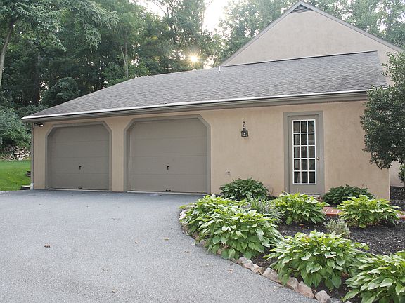 Two car garage