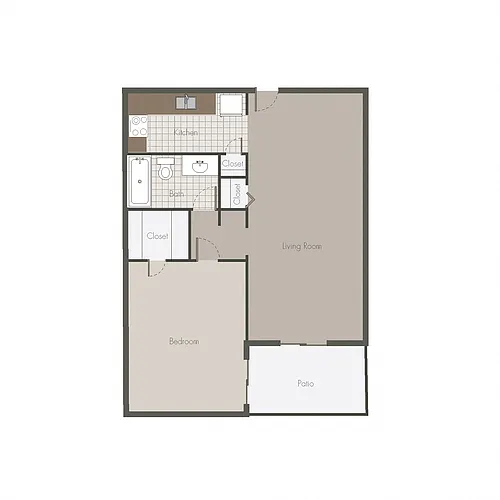 Floor plan The Mojave