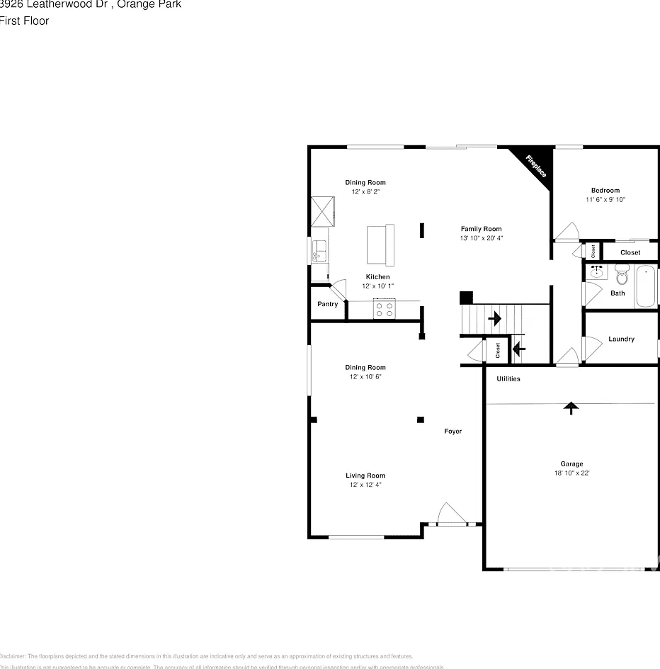 3926 Leatherwood Dr Orange Park, FL 32065 — Photo 2