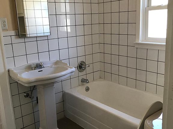 New tile in bathroom