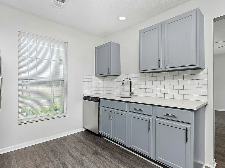 Kitchen - New appliances, countertops, cabinets, backsplash