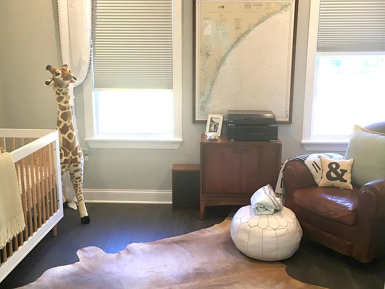 3rd Bedroom, overlooking dedicated back yard. Large Closet