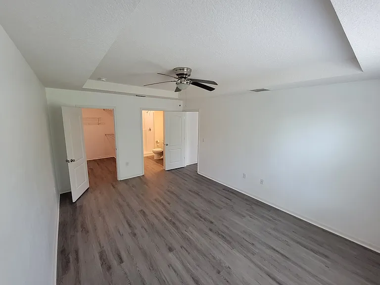 Primary Bedroom with Trey Ceiling