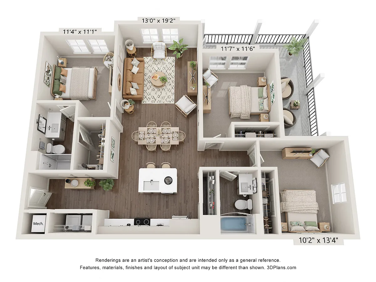 Floor plan Willow