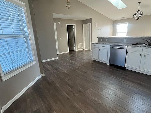 View from garage entry