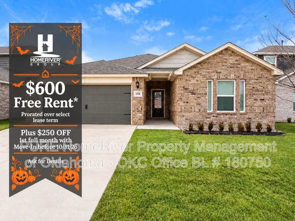 1608 Ruby Dr, El Reno, OK 73036