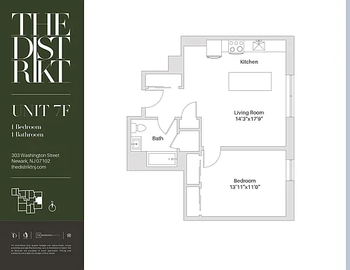 Floor plan F1