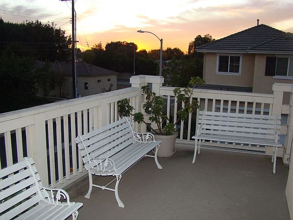 Master opens to private patio