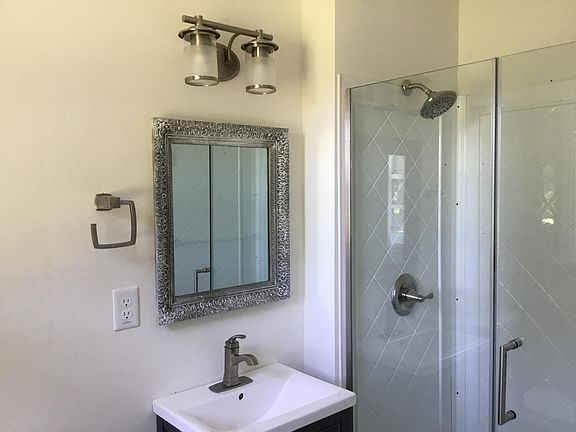 Master Bath with glass shower enclosure