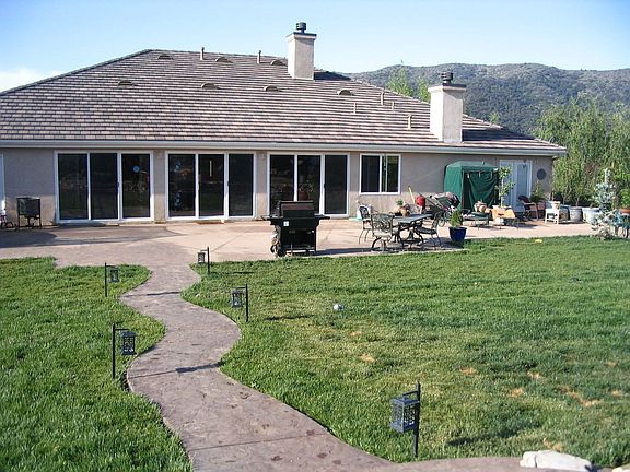 View of Back of home from the pool!