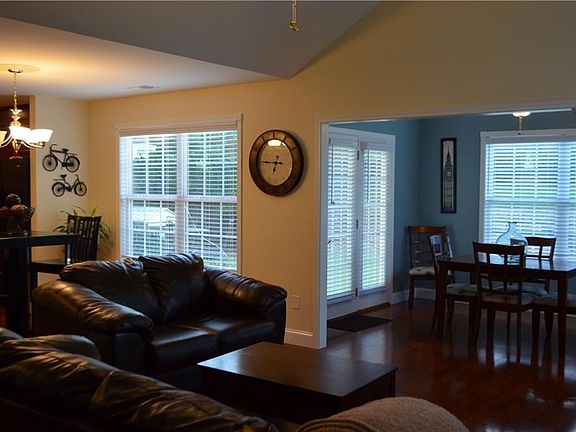 Open Living Room, Dining Room and Sunroom