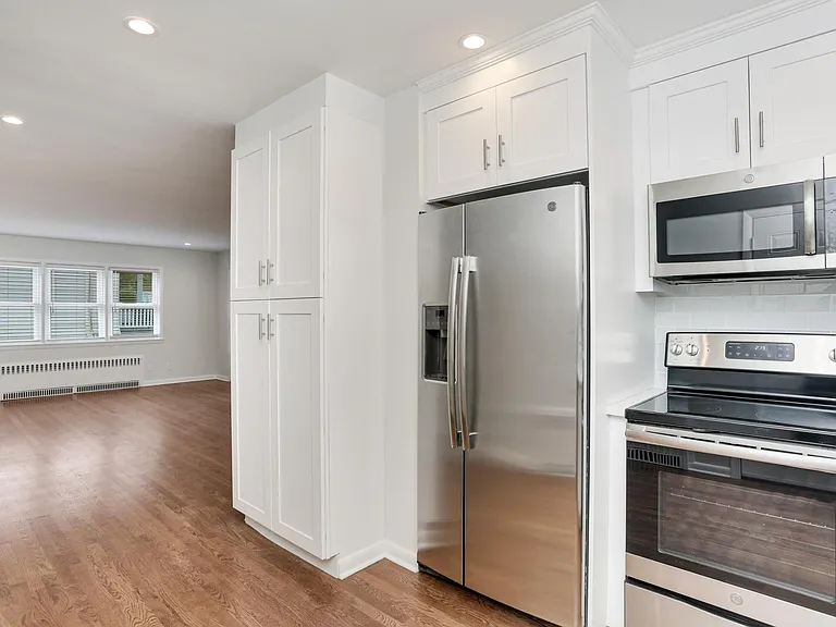 Views from Kitchen to Living / Dining Area