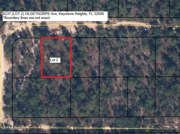 6237 LOT 2 OLGETHORPE Avenue, Keystone Heights, FL 32656