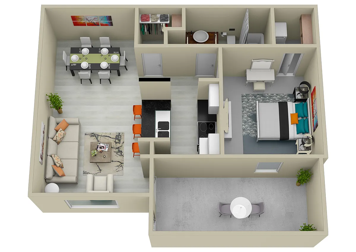 Floor plan Crest