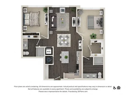 Floor plan C4 Renovated