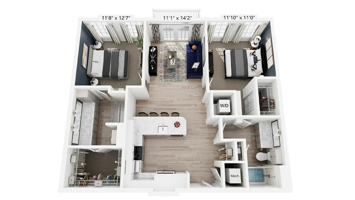 Floor plan B41