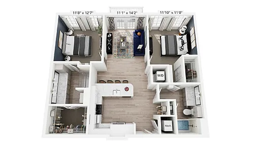 Floor plan B41