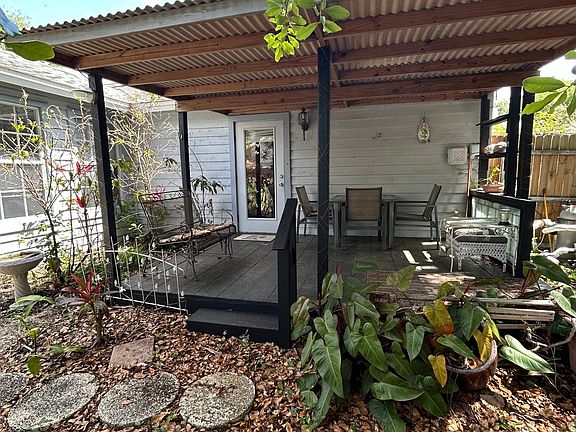 Back Deck. Entrance to the Suite