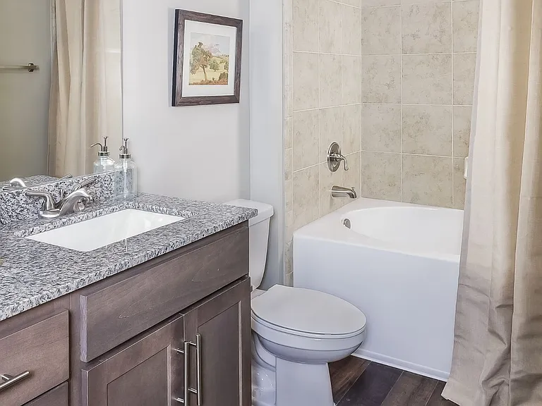 Classic bathrooms with granite countertops