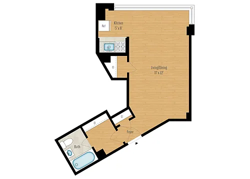Floor plan Studios