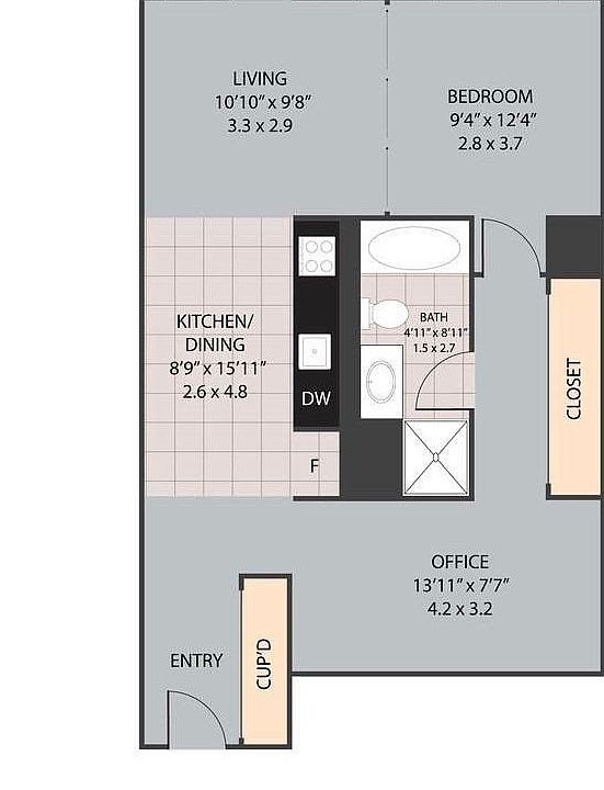 2nd image of 85 Queens Wharf Rd #1802