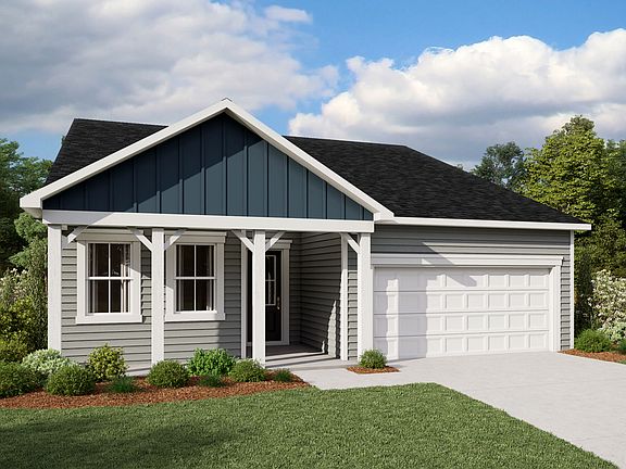 Cascades - Farmhouse Elevation