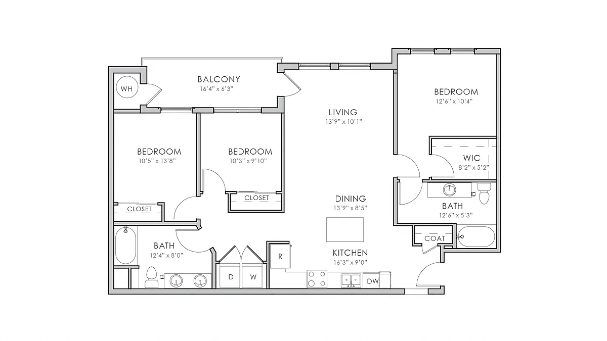 Floor plan C3