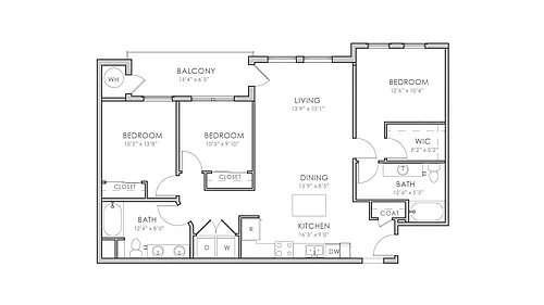 Floor plan C3