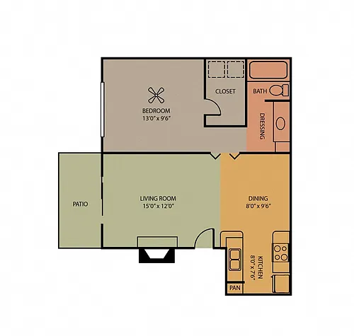 Floor plan Savannah