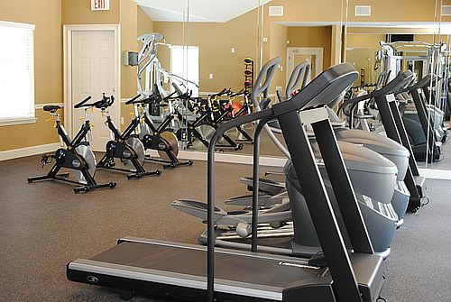 State of the Art Cardio Fitness Center with Spin Bikes