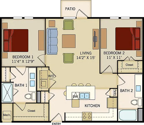 Floor plan B2B