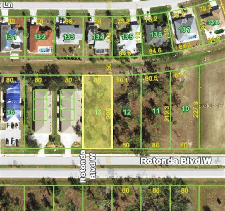 1st image of 172 ROTONDA BOULEVARD W LOT 13
