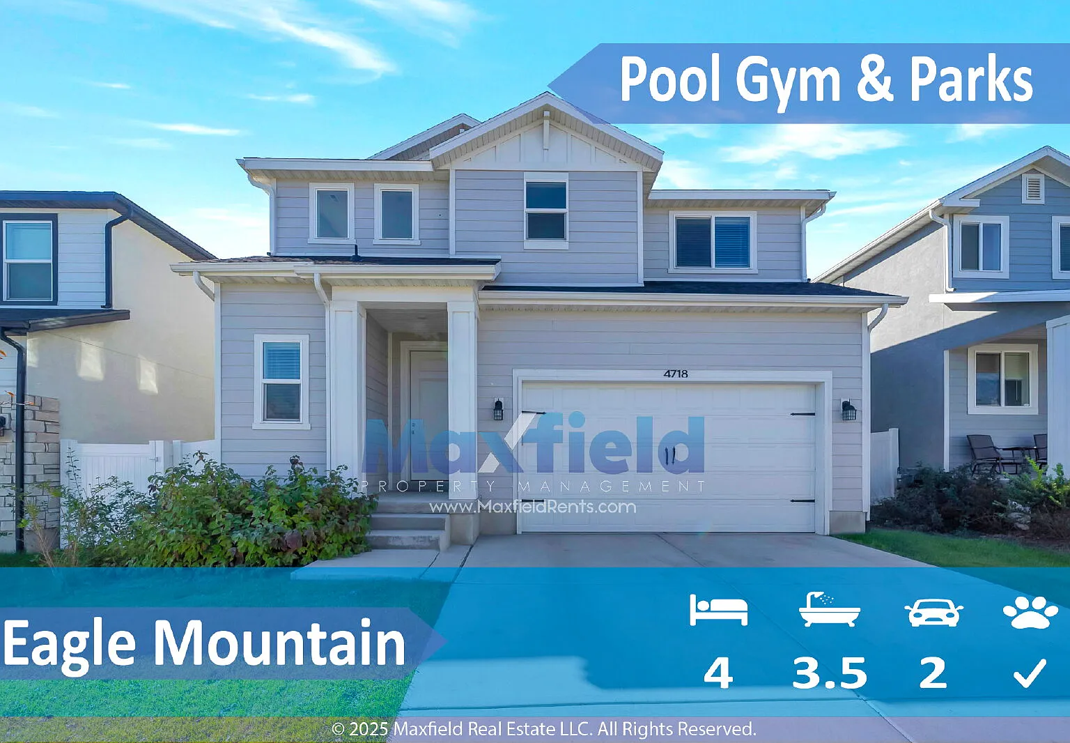 4 bed, 3.5 bath, 2557 sqft, $2,400 — Photo 1