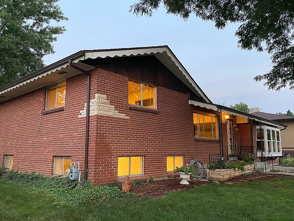 Solid brick exterior.