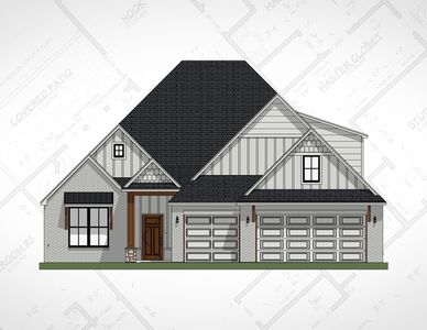 Monroe 2 H Plan, The Preserve at Covell, Edmond, OK, 73034