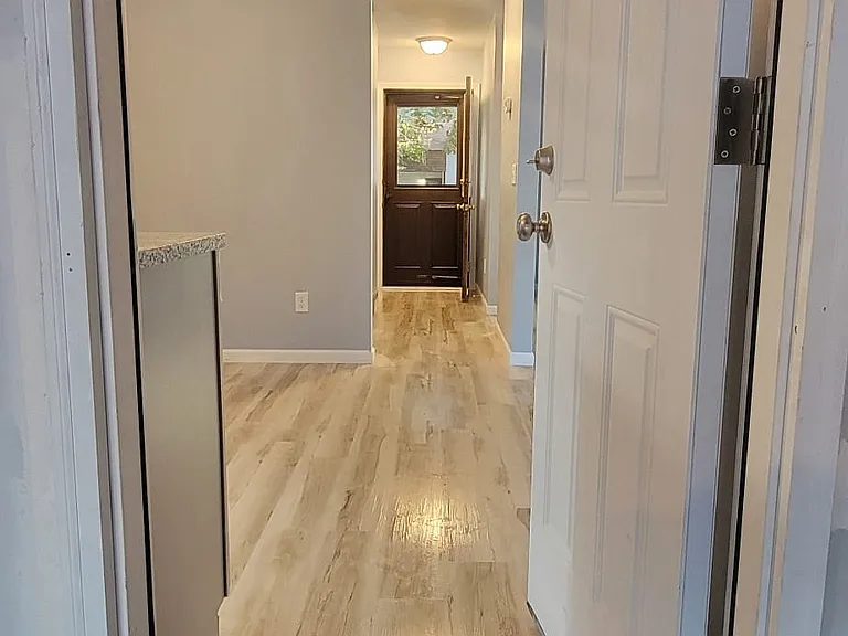 Entrance from garage to kitchen
