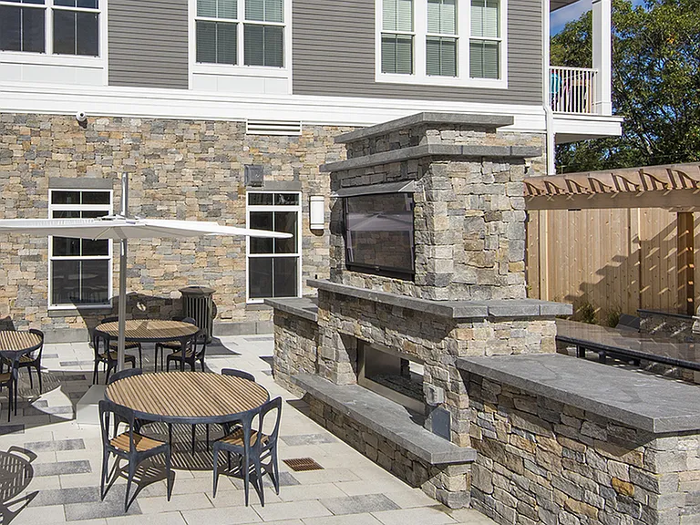 Outdoor Deck, Private Dining and BBQ Area
