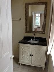 Vanity in master bath