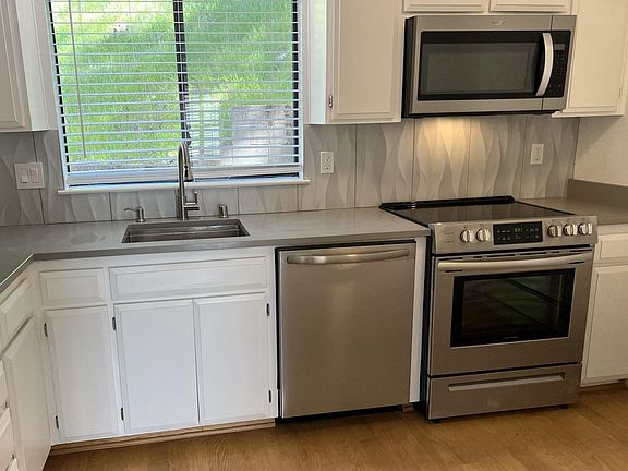 Updated kitchen with new appliances