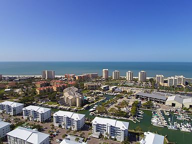 Aerial of Ft Myers Beach