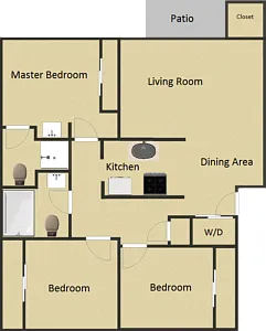 Floor plan 3X2