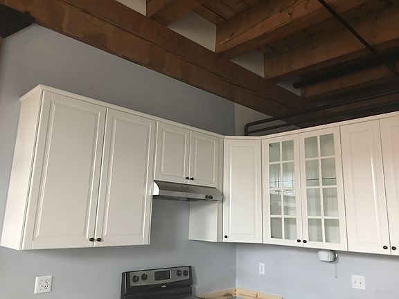 kitchen - black granite countertops to be installed