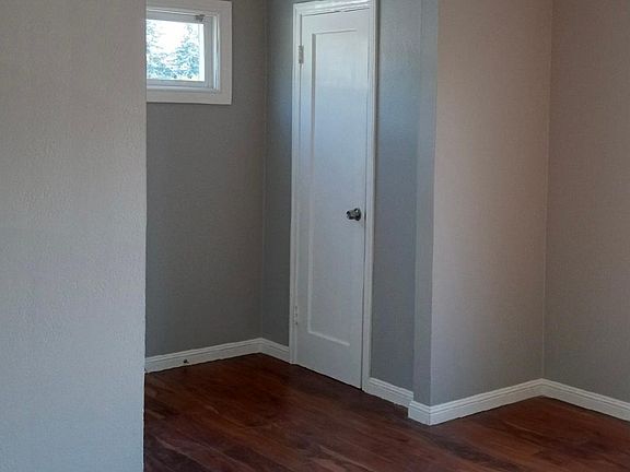 Entrance with closet.
