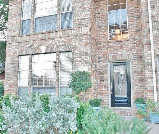 Beautifully landscaped entrance