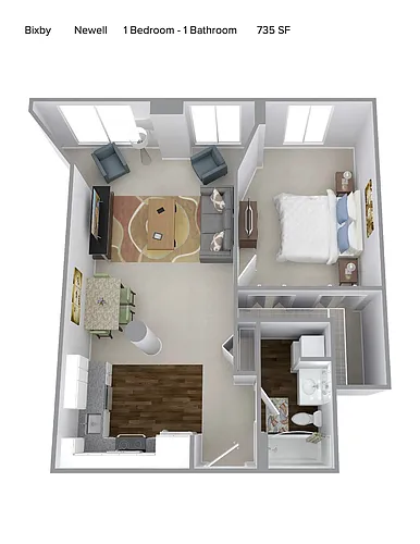 Floor plan Newell