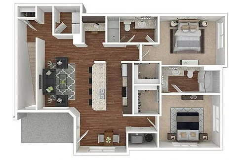 Floor plan B7