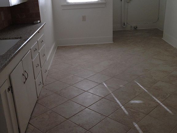 Kitchen and laundry area
