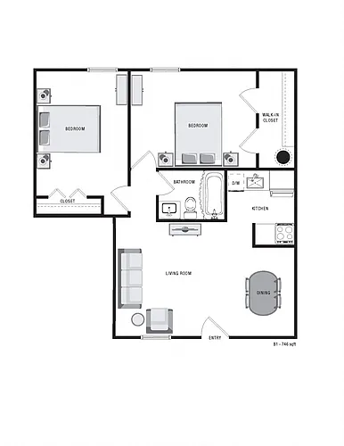 Floor plan B1