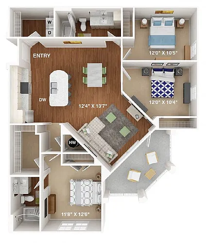 Floor plan C2A