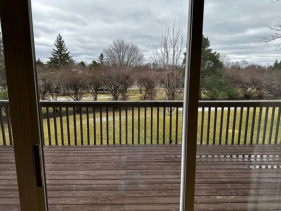 Large deck off living room
